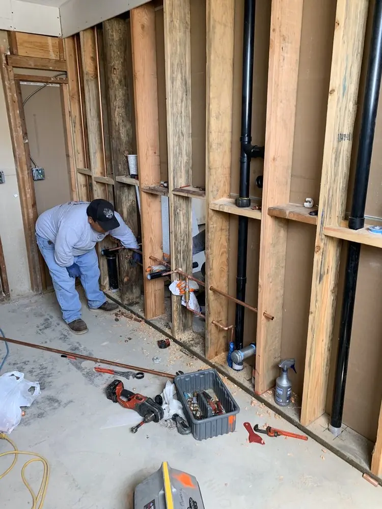 Commercial rough-in plumbing for Gas Line Repair in Cheesman Park